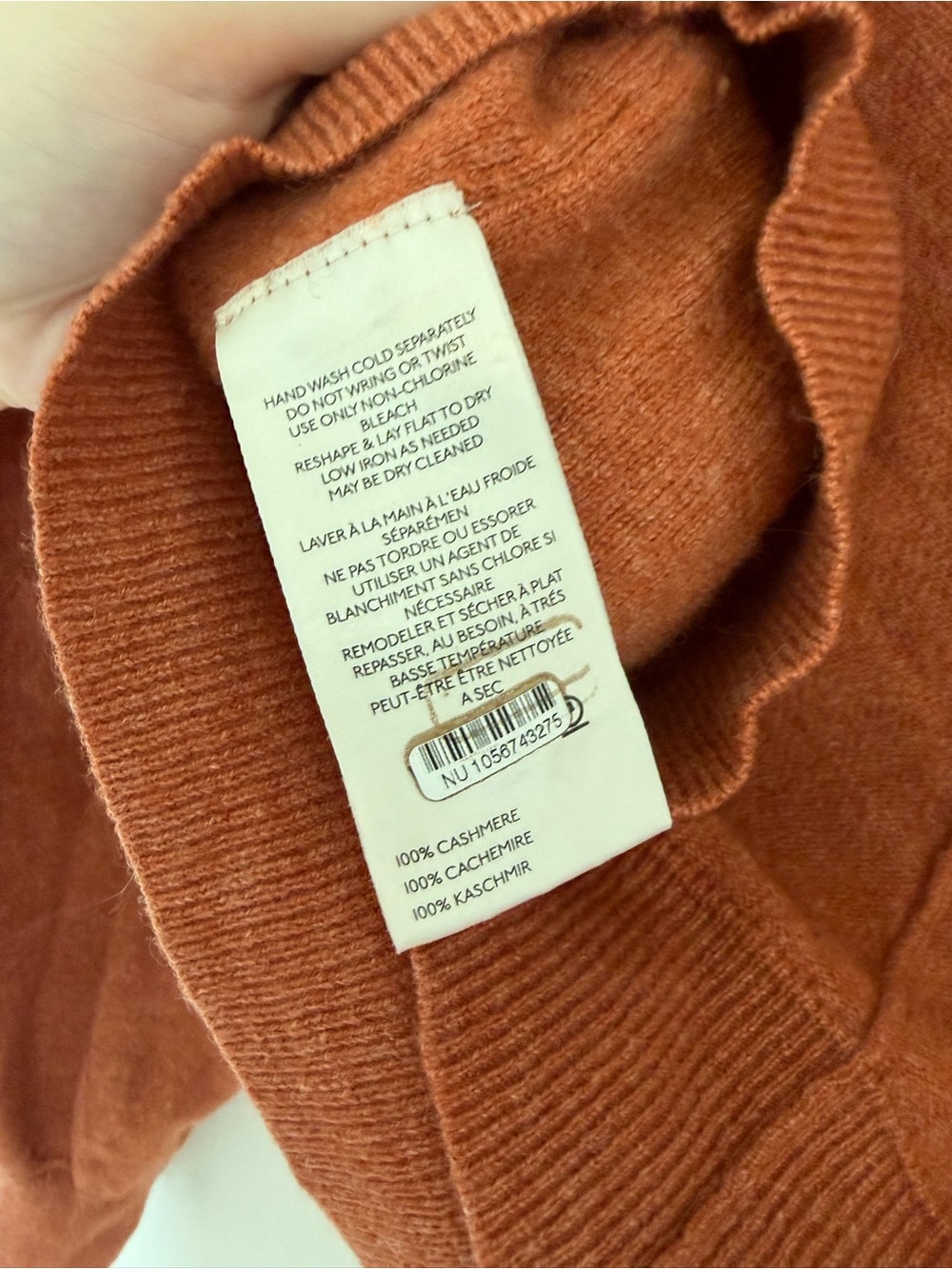 Free People Porta Cashmere Henley Sweater - Picture 9 of 9